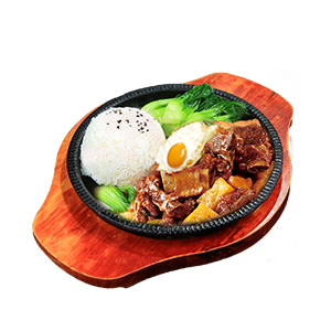 醬香排骨鐵板飯