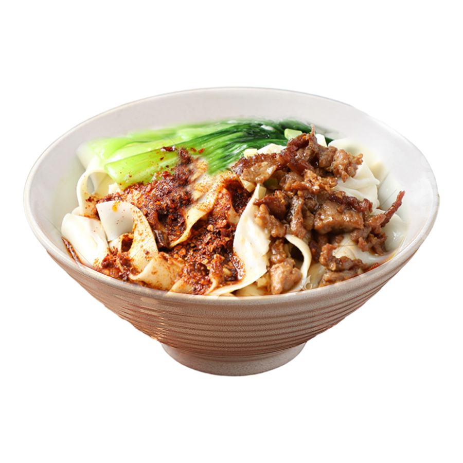 肉臊子油潑面